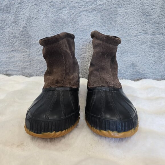 Sorel Arapaho Men's Suede Duck Boots Thinsulate Size 10 Pre Owned Good - Picture 7 of 10